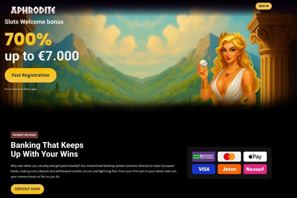 Aphrodite-Casino-Website