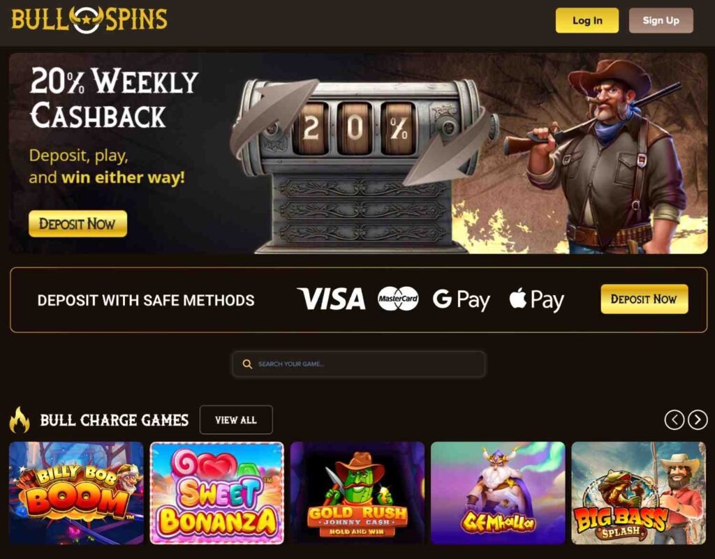 Bullspins Website