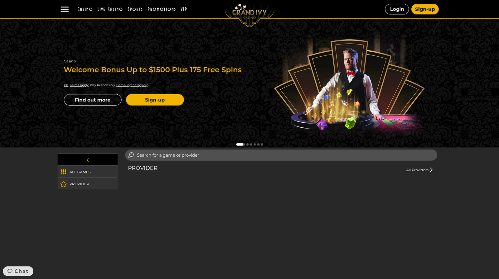 Grand ivy casino screenshot