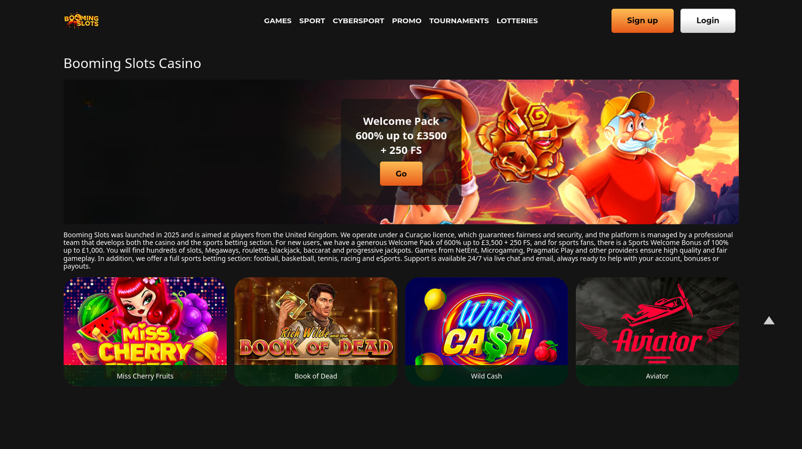 booming slots casino screenshot