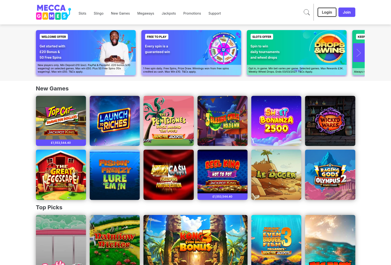 mecca games screenshot
